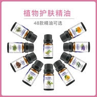 ST/🏮Essential Oil Massage Unilateral Skin Care Lavender Tea Tree Rose Sweet Orange Rosemary Plant Home Aromatherapy Oil