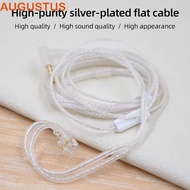 AUGUSTUS KZ Headphones Wire, 3.5MM 2PIN With Microphone KZ Earphones Cables, Portable Audio High-Pur