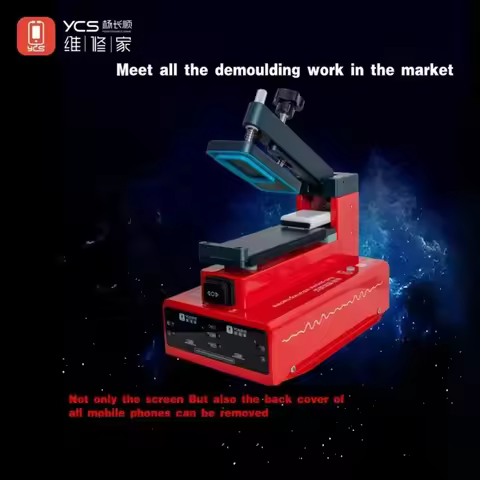 YCS Mobile Phone LCD Screen Separator Machine for Mobile Phone Curved Screen Frame Removal Frame Bon