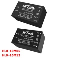 HLK-10M05 10M12 AC-DC 10W 220V to 5V 2A 12V 0.83A Power Module Isolated Regulated Single Output Swit