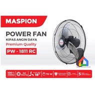 Kipas Angin Dinding Maspion Power Fan Remote PW 1811 RC / Wall Fan Maspion PW1811RC