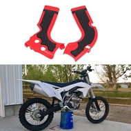 N6Motorcycle Frame Guard Cover Protection Protector for CRF250R CRF450R CRF 250R 450R 201-2016