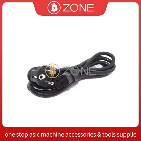 Factory Sale Asic Power Cable 3m 1.5m 1.8m Length 220V 16A Power Cable Plug For T2T M21S Asic Miner