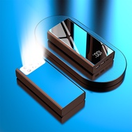 150000MAH PowerBank PD 66w Fast Charging Power Bank with 6 LED Lights Portable Multiple USB Outputs 