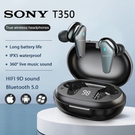 SONY WF T350 Wireless Headset Earbuds Bluetooth V5.0 In-ear Earbuds with Mic Sports Bluetooth Headphone with Charging Box