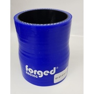 51mm to57mm 51>57 mm 2">2.25" Forged Racing Silicone Reducer Hose Blue