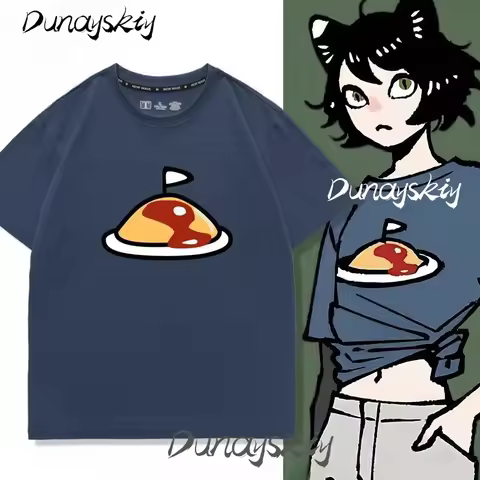 Delicious in Dungeon Meshi Izutsumi Cosplay Daily T-shirt Casual Anime Manga Egg Fried Rice Hallowee