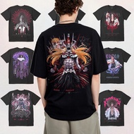 ANIME Shirt Unisex BLEACH Cotton SHIRT Kurosaki Ichigo Shunsui Kyōraku Aizen Sousuke Retsu Unohana