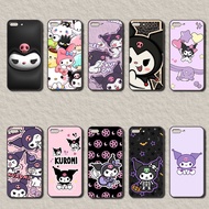 Soft black phone case for Vivo Y27 Y27S Y30 Y31S Y31 Y33S Y33T Y35 Kuromi design Cover