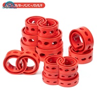 OPENMALL Car Shock Absorber Spring Bumper Power Cushion Buffer Auto Buffer Red Buffer Pad Type A/A+/