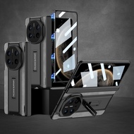 Huawei Mate X6 CaseBuilt-in Screen Protector Casewith Magnetic Hinge Protection and Kickstand Case f