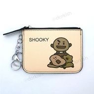 BT 21 BTS Shooky Cookie Ezlink Card Pass Holder Coin Purse Key Ring