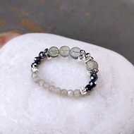 海精靈戒指 | 海水藍寶 | 銀月光 | 鈦赫茲 |