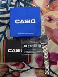 Jam Casio original A168WE Cewe / Woman