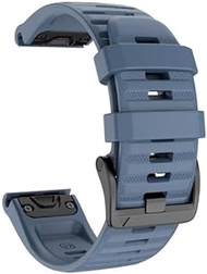 GANYUU 26 22mm Quickfit Watchband Strap For Garmin Fenix 6 6 Pro Silicone Easyfit Wrist Strap For Fenix 6X 5X 5X Plus 3 3HR Watch