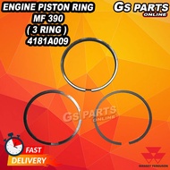 🚜ENGINE PISTON RING MF 390 ( 3 RING ) 4181A009 | GS PARTS