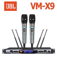 ไมค์ ลอย ไร้ สายไมโครโฟนไร้สายไมค์ร้องเพลงไมค์คาราโอเกะไมค์ไร้สายJBLแท้VM-X9 hufไมค์ลอยปรับได้wirele