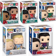 Funko POP Football Series Lewandowski Haaland Messi Collection Figure Model Ornament