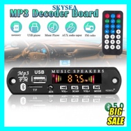 Decoder Board Module Wireless Bluetooth 5.0 5V-12V MP3 WMA USB TF Radio Car Audio(JQ-D908BT)