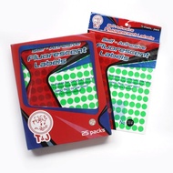 Tom and Jerry Color Dot Labels 114 HIJAU / GREEN