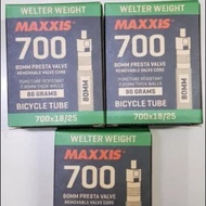 Maxxis inner tube 700 x 18 - 25 80 mm