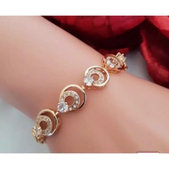 24k GOLD GEMS BRACELET