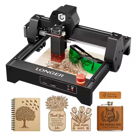 LONGER Laser Engraving Engraver Machine RAY5 mini High Speed co2 CNC Wood Leather Metal Carving Prin