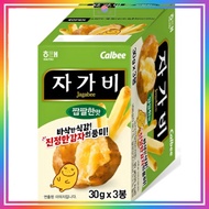 Calbee Jagabee Potato Stick Fries (Sesame Oil Seaweed Flavor) 90g (30g x 3)