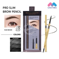 ดินสอเขียนคิ้ว บราวอิท โปรสลิมบราวเพนซิล 0.06 กรัม Browit By Nongchat Pro Slim Brow Pencil 0.06 g