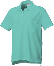 Oguraya 9004-35-M DRY Women's Short Sleeve Polo Shirt, 35. Aimer Green, M