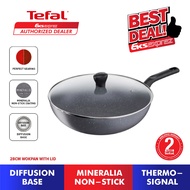 Tefal Cookware Natura Wokpan 28cm B22692 with Lid