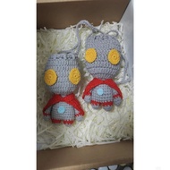 Superman (Ultraman) wool crossbody bag