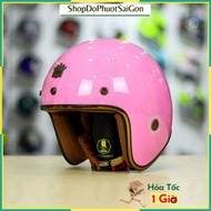 Mũ Bảo Hiểm Royal M20C hồng bóng
