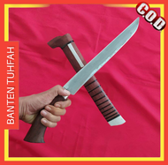 golok sembelih baja per super tajam golok baja super tajam asli Banten