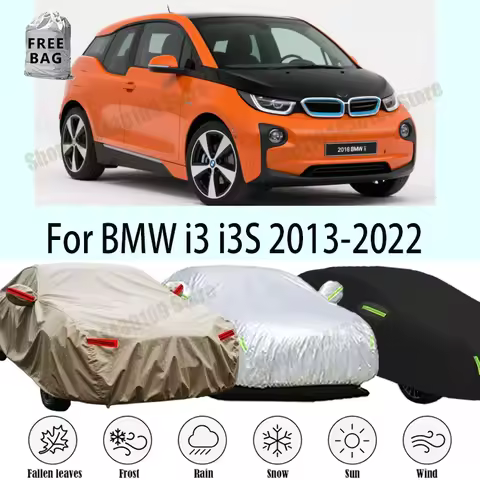 For BMW i3 i3S 2013-2022 Car Cover Outdoor Protection Covers Snow Sunshade Waterproof Dustproof Exte