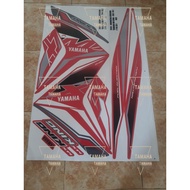 YAMAHA Y15 Y15zr Body Cover Stripe Sticker Mx king red