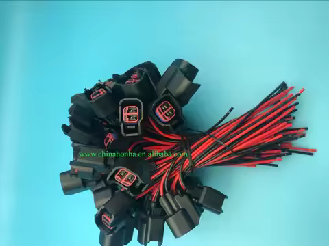 1/2/5/8/10/20/50/100 pcs Fuel Injector Connector Wiring Plugs Clips EV6 EV14 Fuel Injectors USCAR Co