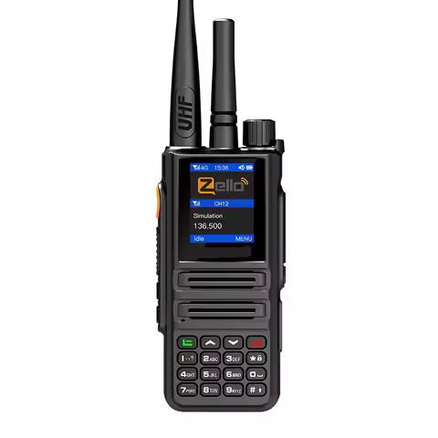 JMTMAO Dual Mold POC+UHF/VHF Poc Radio Network 5w Android System MTK6572W/Zello 500km Global Talk Di