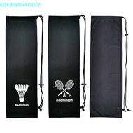 Adfz Badminton Racket Cover Bag Soft Storage Bag Case Drawstring Pocket Portable Tennis Racket Protection SG