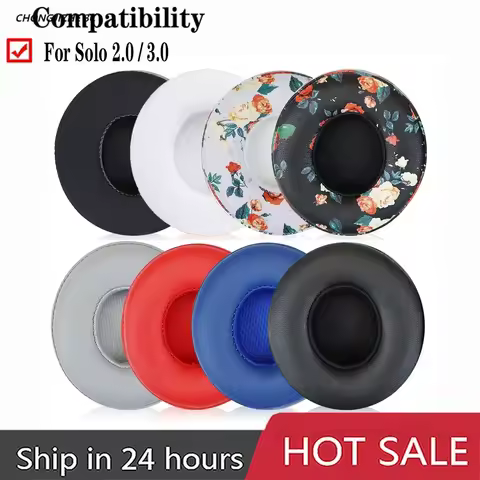 Ultra-soft Foam Earpads Replacement Sponge Cushion Earbuds Compatible with Beats Solo 3 2 Wireless B