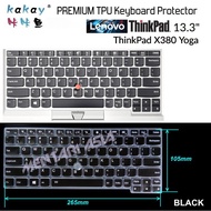 Keyboard Protector Lenovo THINKPAD X380 YOGA - KAKAY Premium BLACK