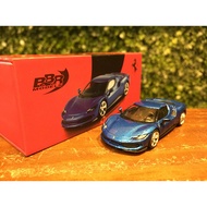 1/64 BBR Ferrari 296 GTB Blu Corsa BBRFER64004 [MGM]