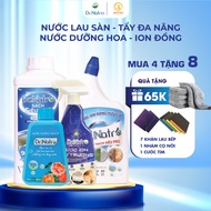 combo Dr Natro [tẩy đa năng] [ion đồng] [nước dưỡng hoa] [nước lau sàn] vệ sinh nhà cửa - em3natro