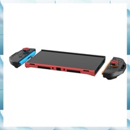 [G V W E]  Switch2 TPU+ PC Protective Case with Mecha Design-Joystick Caps Host Protection Set