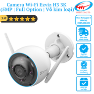 Camera Wi-Fi Ezviz H3 3K (5MP | Full Option | Vỏ kim loại | 700g 23x10x9 cm)