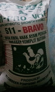 Update!! Pakan Anak Ayam 511 Bravo
