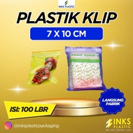 PLASTIC CLIP 7x10 ZIPLOCK (100 SHEETS)
