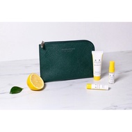 Penhaligons singapore airlines business class amenity kit emerald green