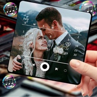 Custom Music Fridge Magnet with Photo Song & Album Cover Personalized Music Refrigerator Magnet Chri