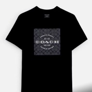Coach T-Shirt In Organic Cotton Branded Original/